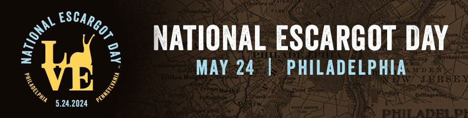 National Escargot Day 2022, May 24 in Philadelphia